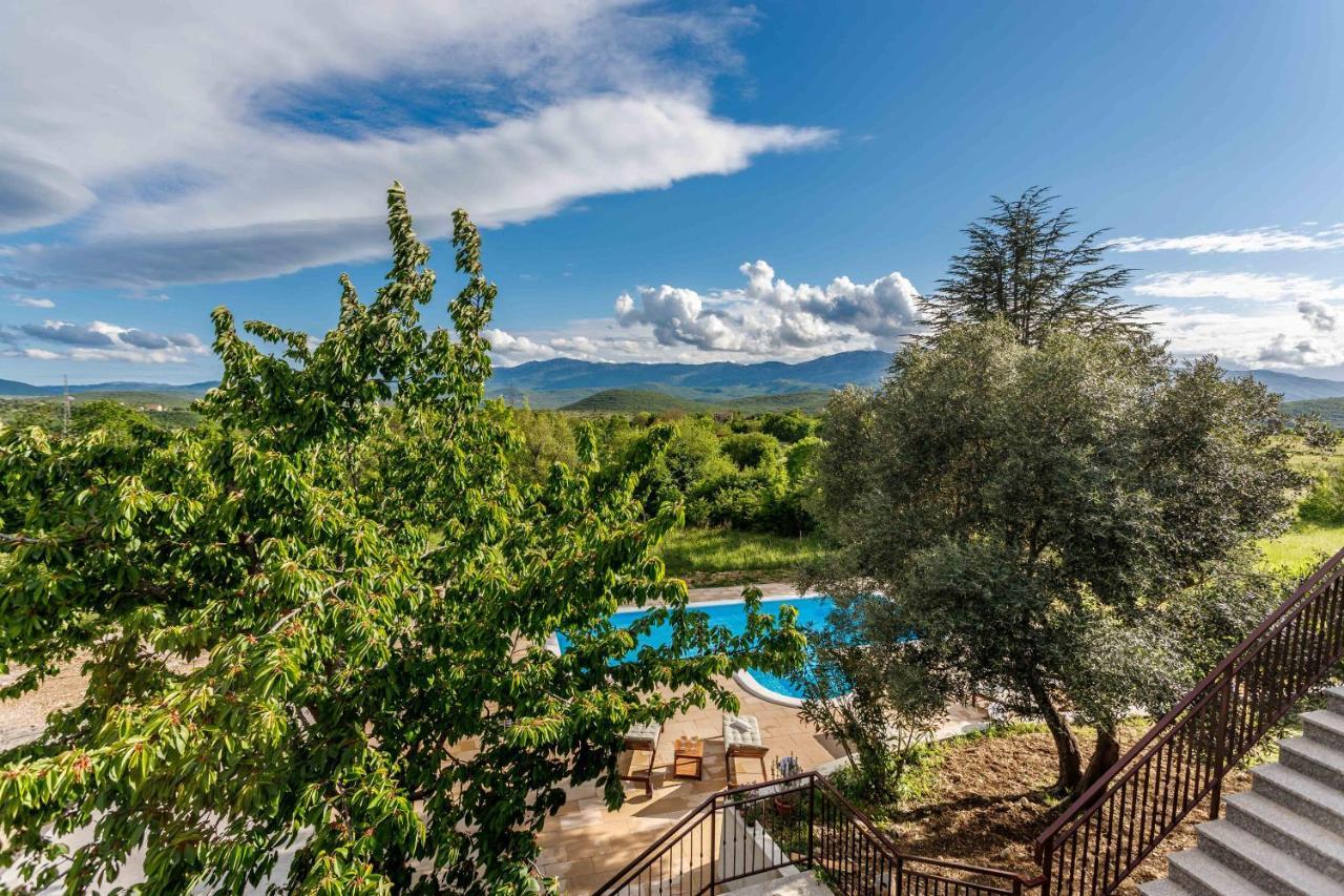 Вилла Casa Di Oliva-House With Heated Pool & Jacuzzi In Trilj, Croatia Экстерьер фото